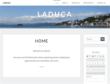 Tablet Screenshot of laduca.co.nz